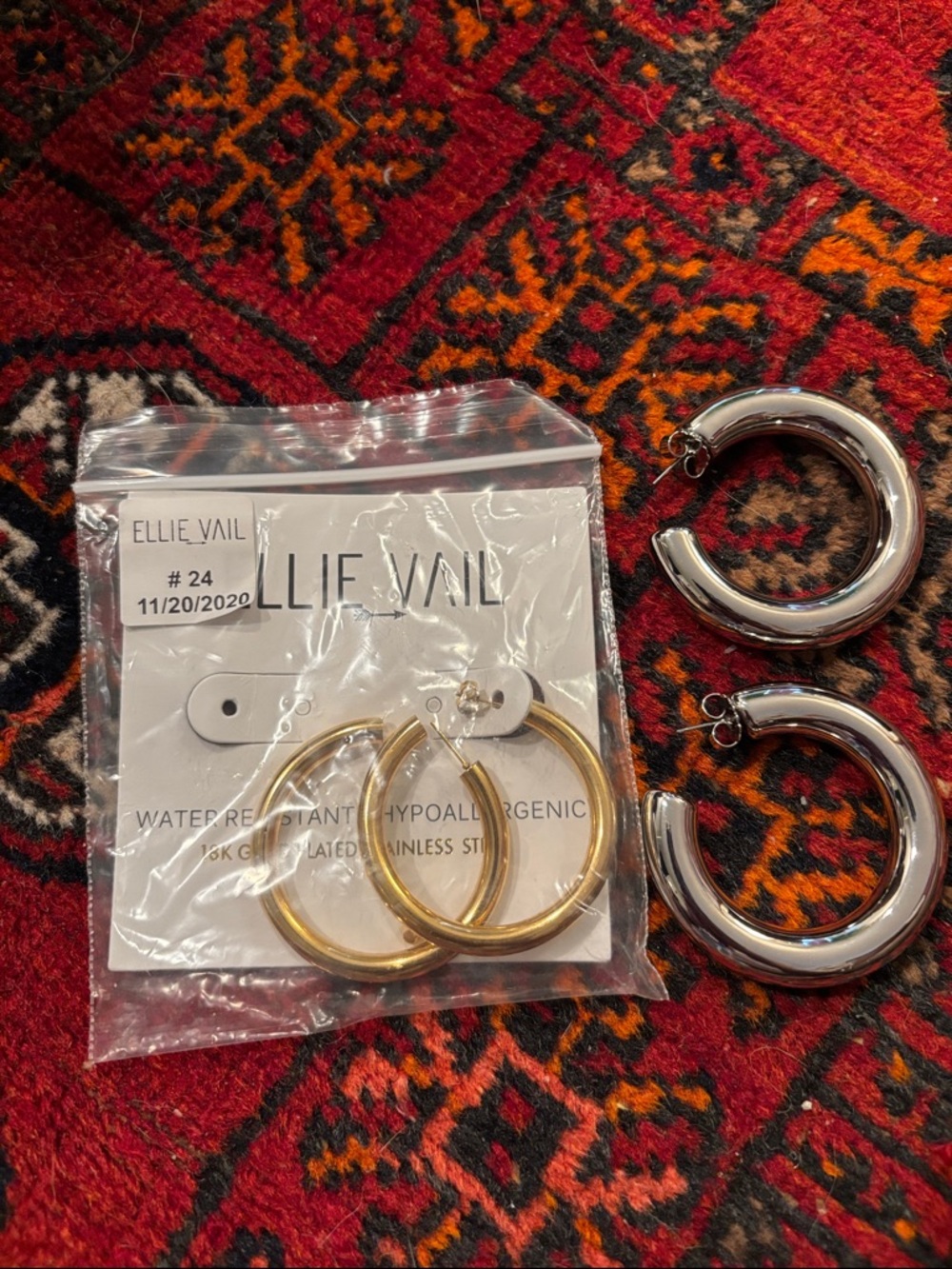 Large Hoop Earring Lot